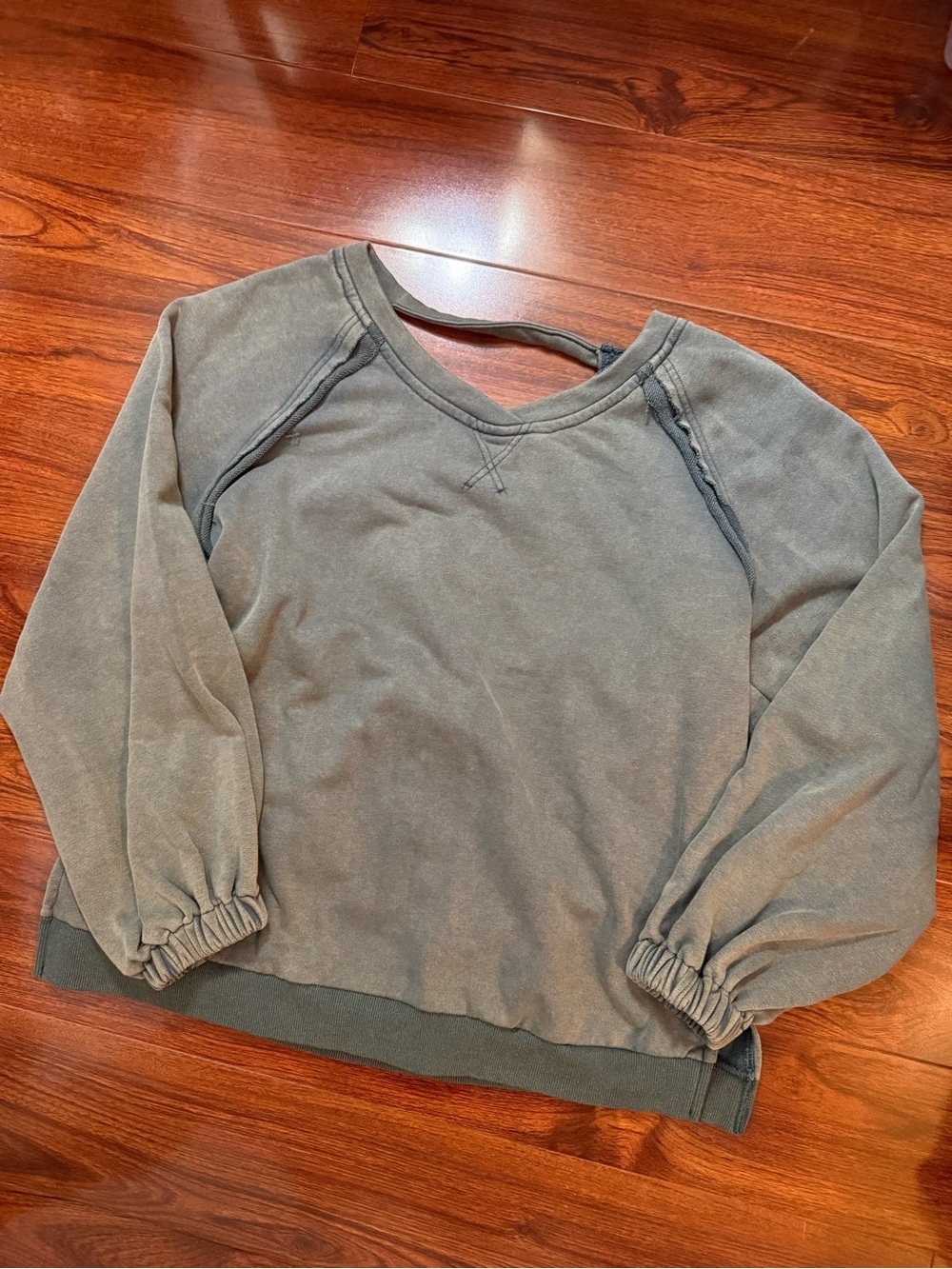 POL Olive Green Crewneck Sweatshirt